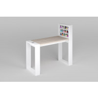 Маникюрный стол "Matrix" с подставкой для лаков