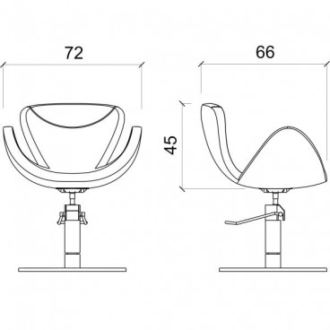Кресло парикмахерское "RIKKA ANNIVERSARY"