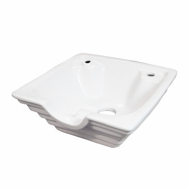 Раковина пирамида белая "3520